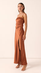 Ilana Maxi Dress - Copper