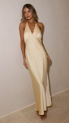 Harlow Maxi Dress - Yellow
