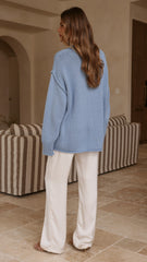 Hayden Knit Jumper - Blue