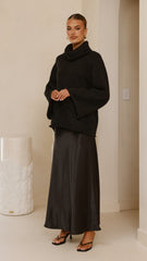 Jacques Knitted Jumper - Black