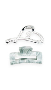 Delphie Hair Claw Set - Blue