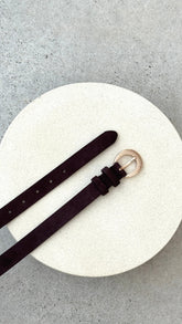 Classic Everyday Belt - Brown Genuine Leather