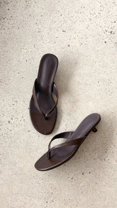 Corri Heel - Chocolate