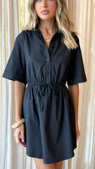 Elishia Mini Dress - Black