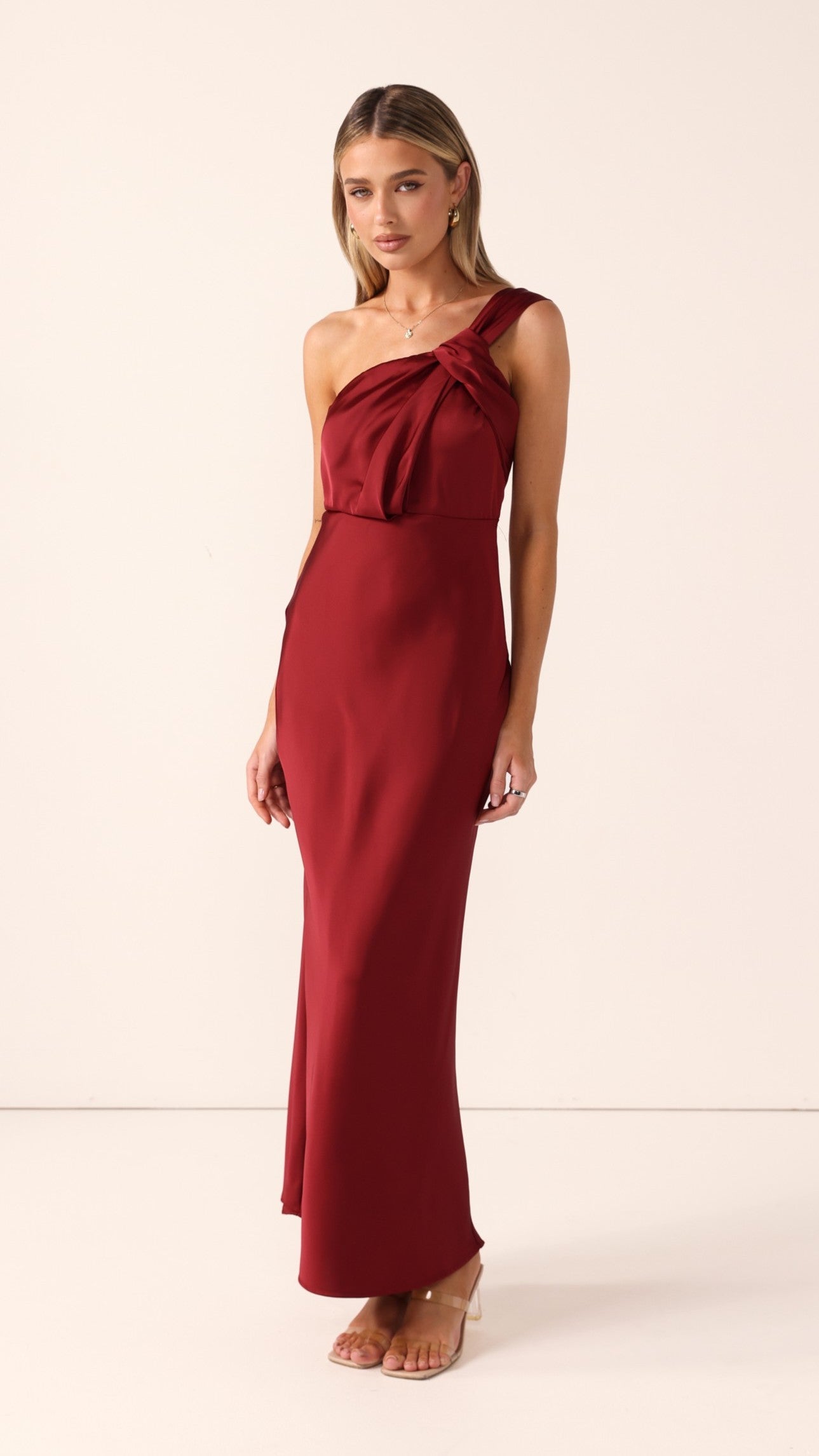 Greta Maxi Dress - Wine