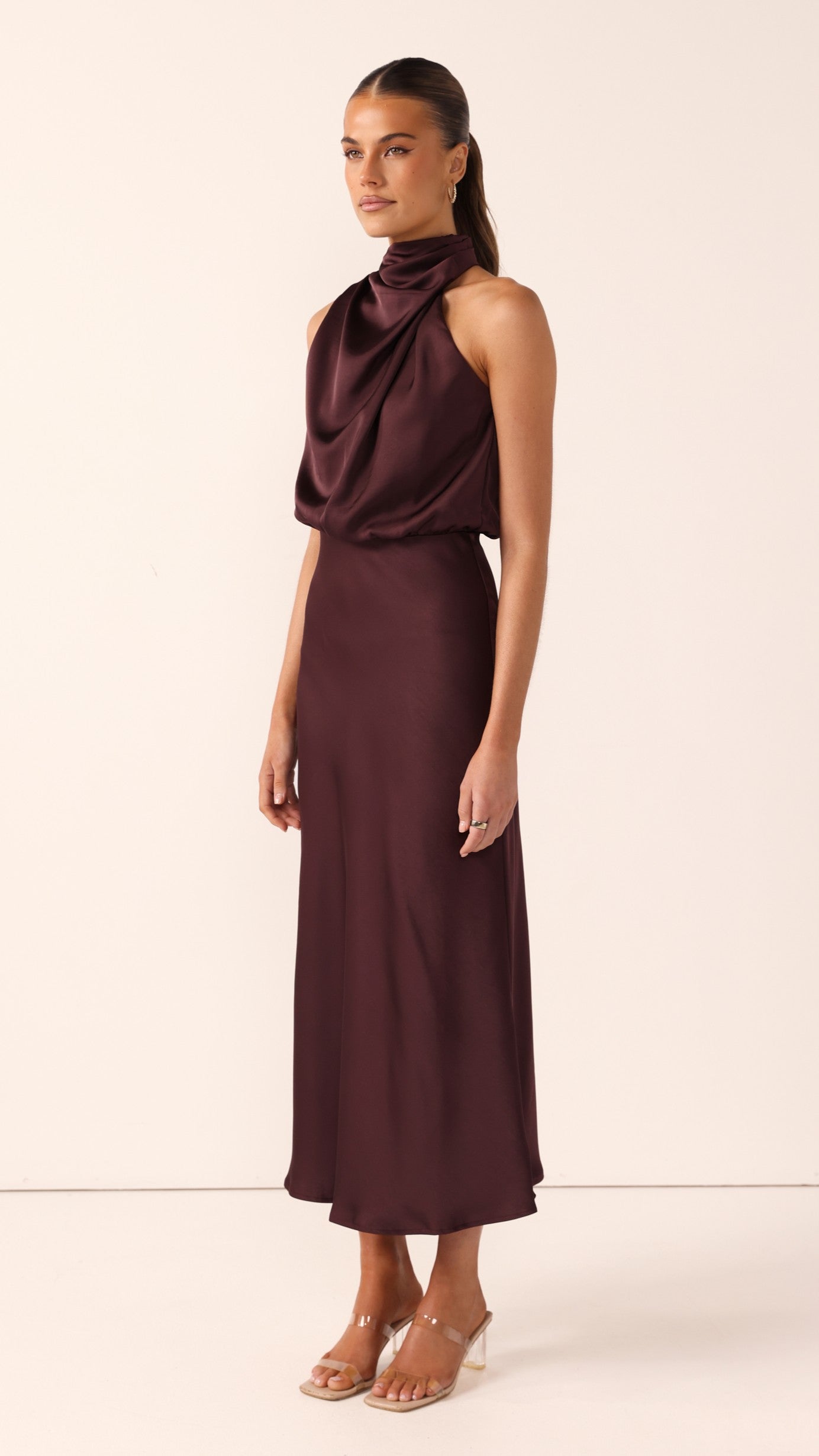 Esther Maxi Dress - Chocolate