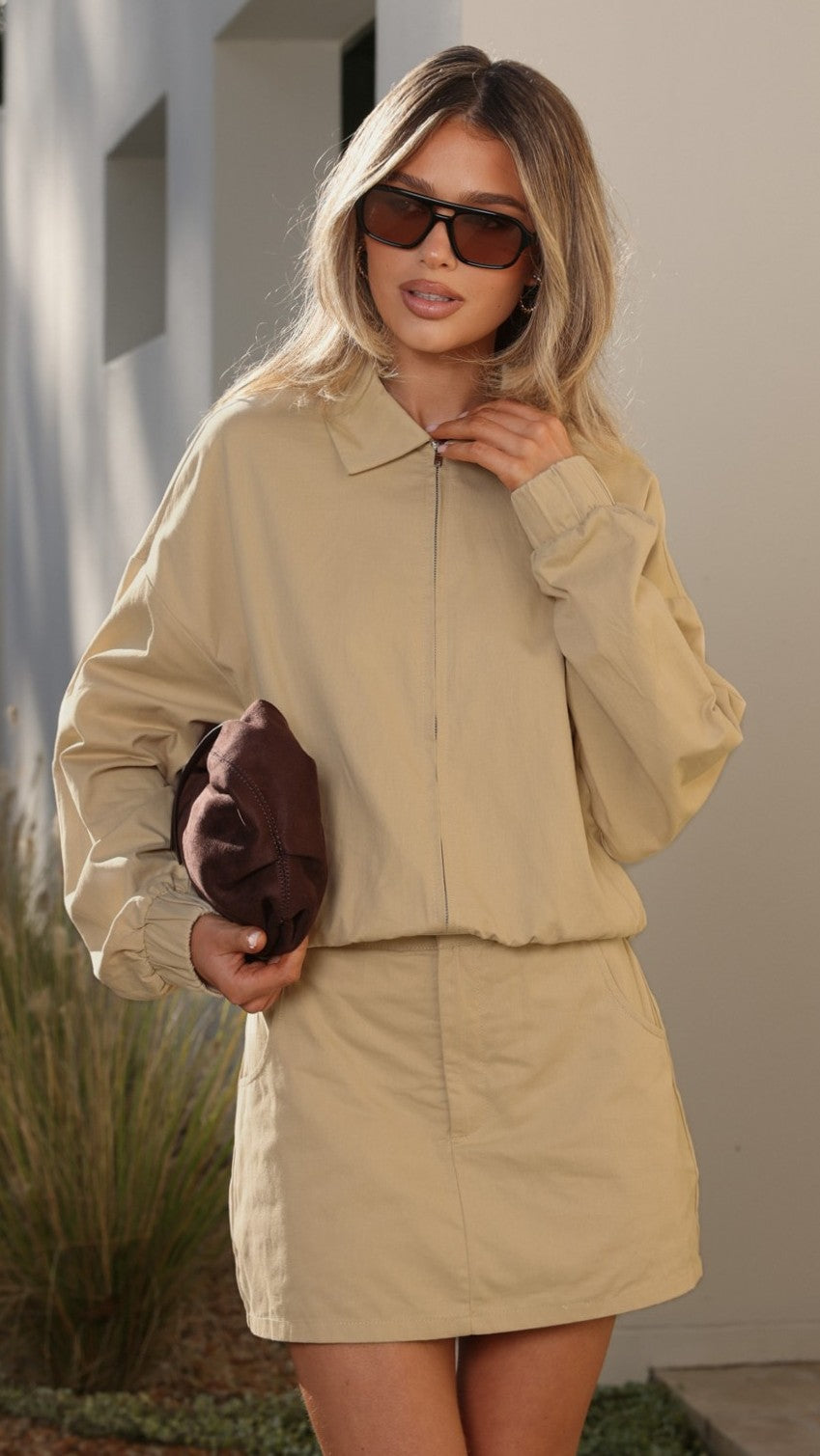 Grace Skort - Beige
