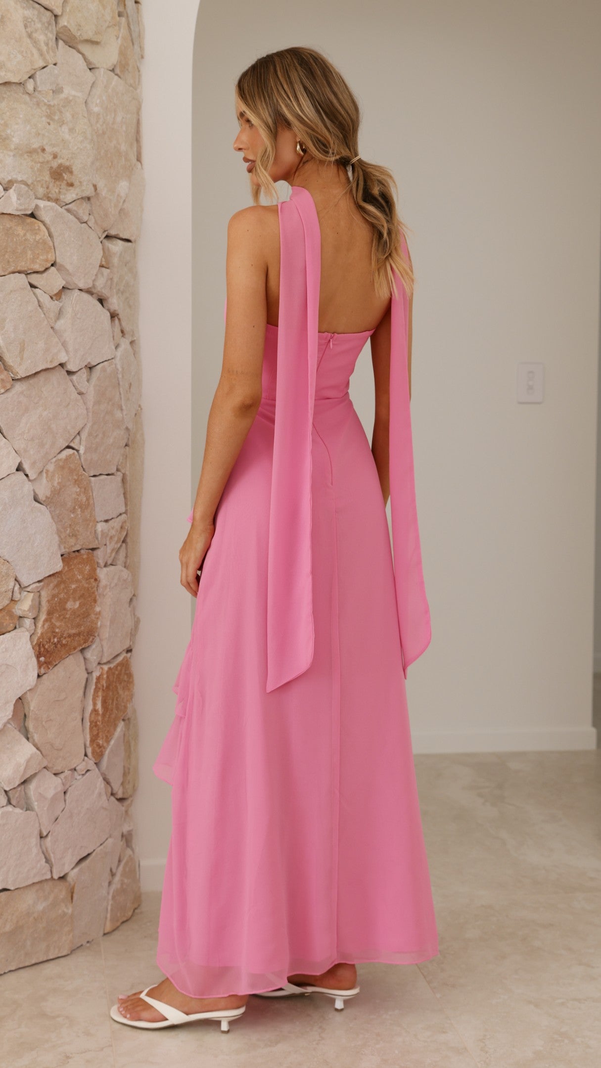 Flora Maxi Dress - Pink