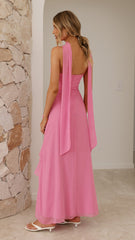 Flora Maxi Dress - Pink