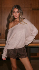 Eva Knit Sweater - Sand