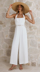 Cleo Jumpsuit - White