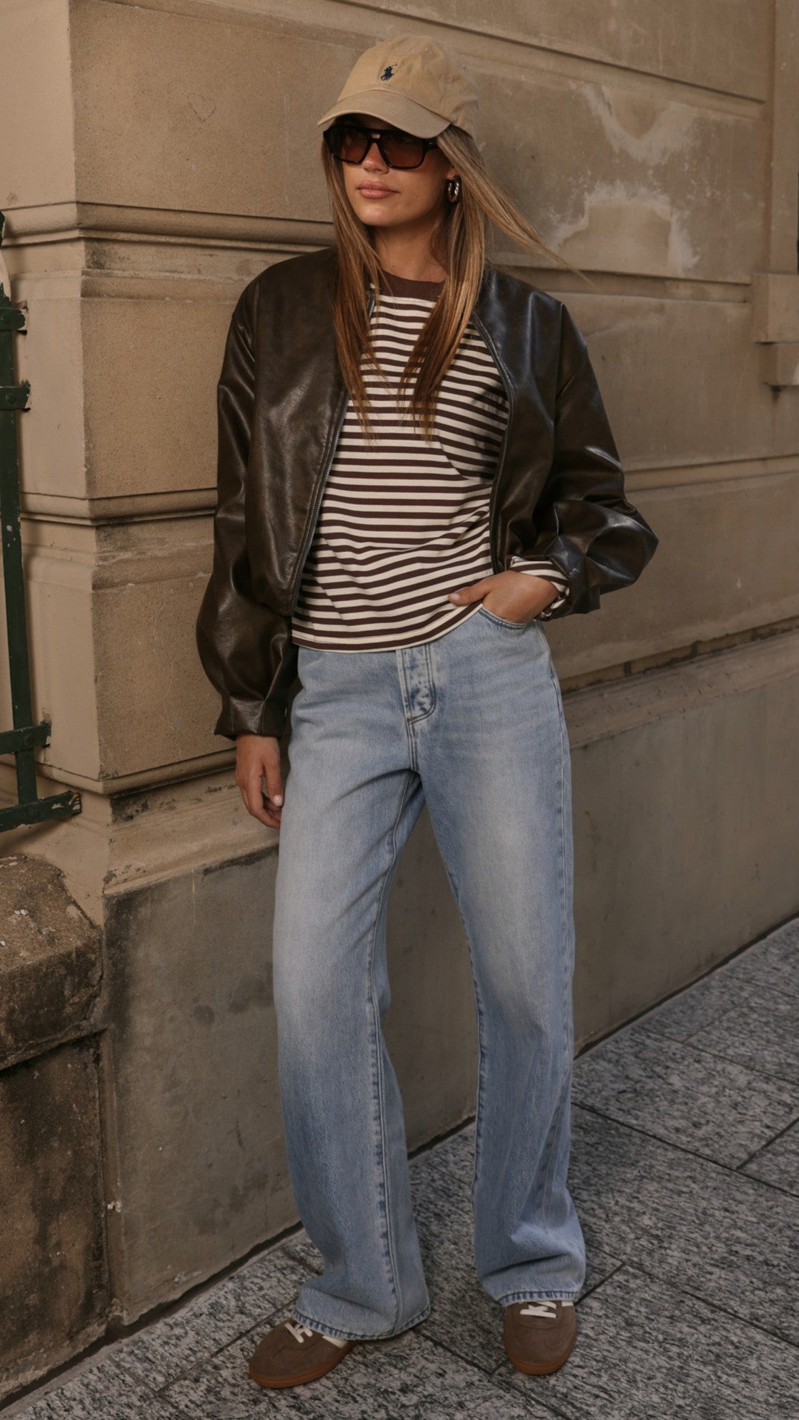 Jackson Bomber Jacket - Vintage Brown