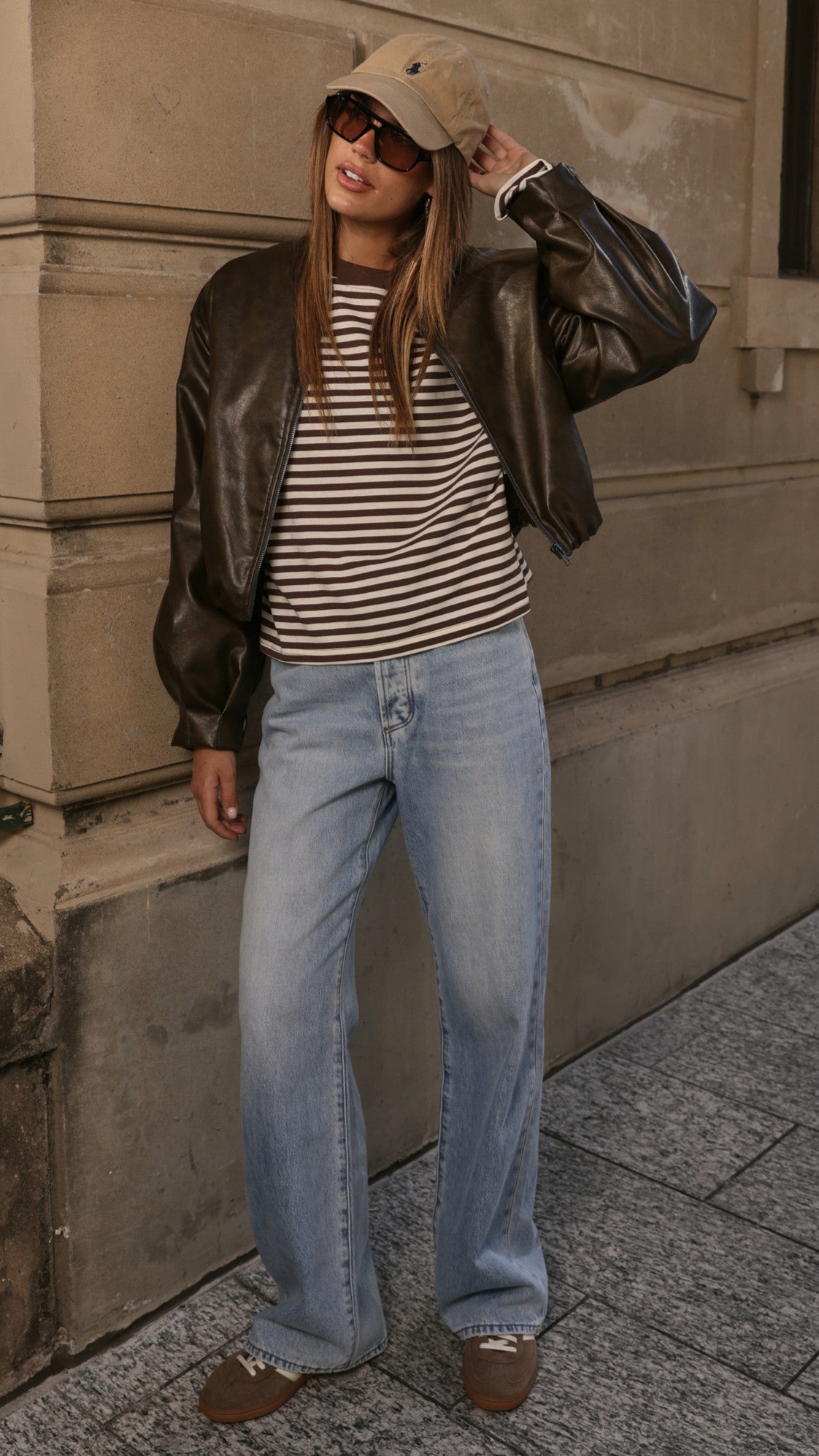 Jackson Bomber Jacket - Vintage Brown