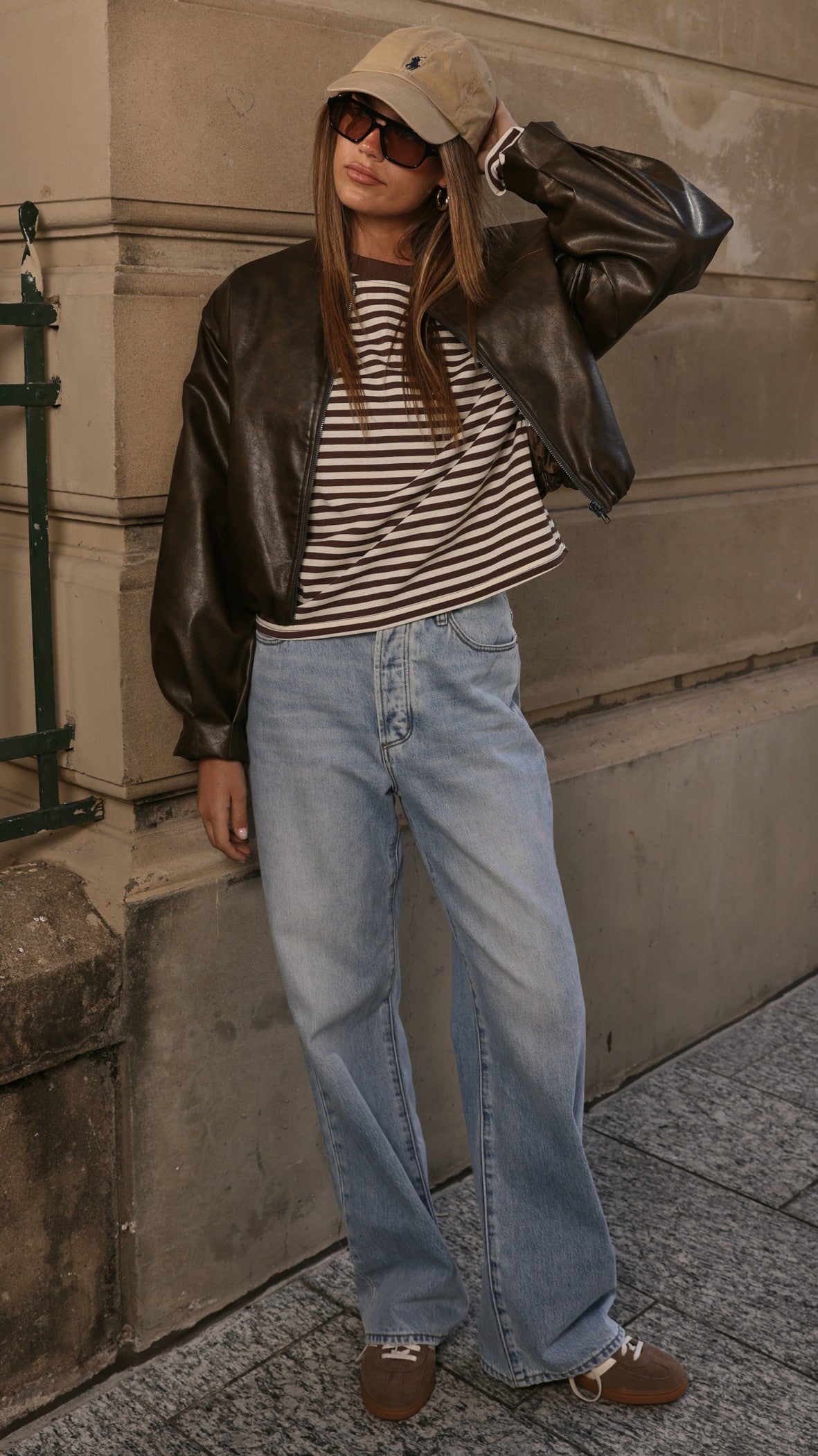 Jackson Bomber Jacket - Vintage Brown