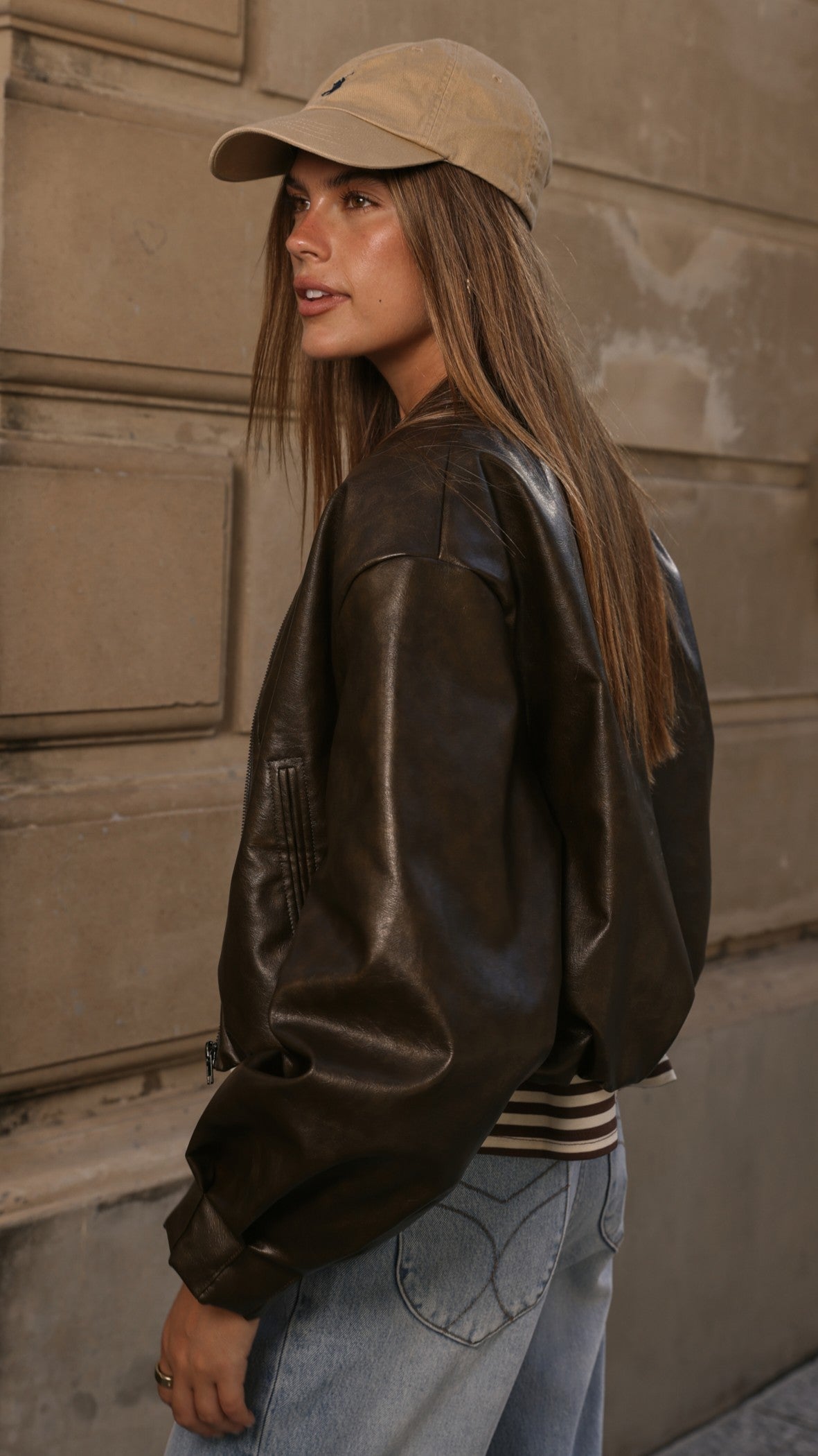 Jackson Bomber Jacket - Vintage Brown