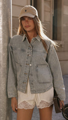 Franklyn Denim Jacket - Stone Wash