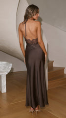 Harlow Maxi Dress - Espresso