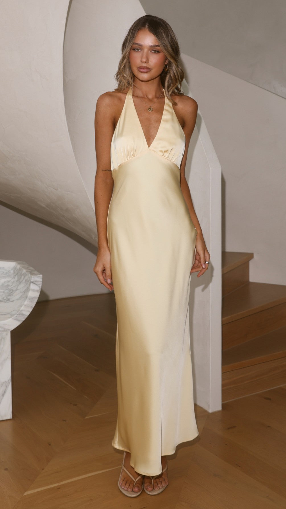 Harlow Maxi Dress - Yellow