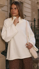 Jacques Knitted Jumper - White