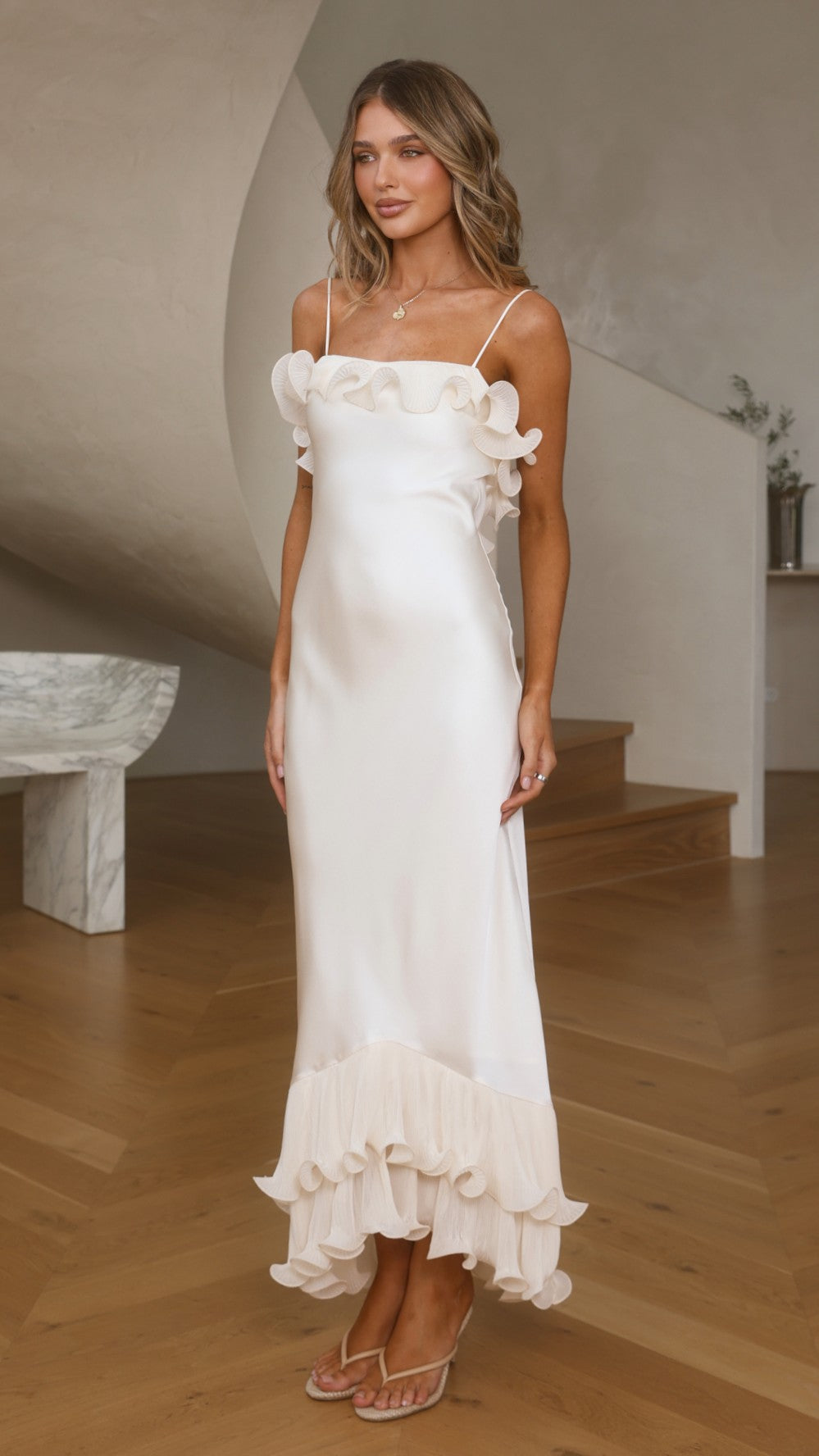 Eleanor Maxi Dress - Ivory