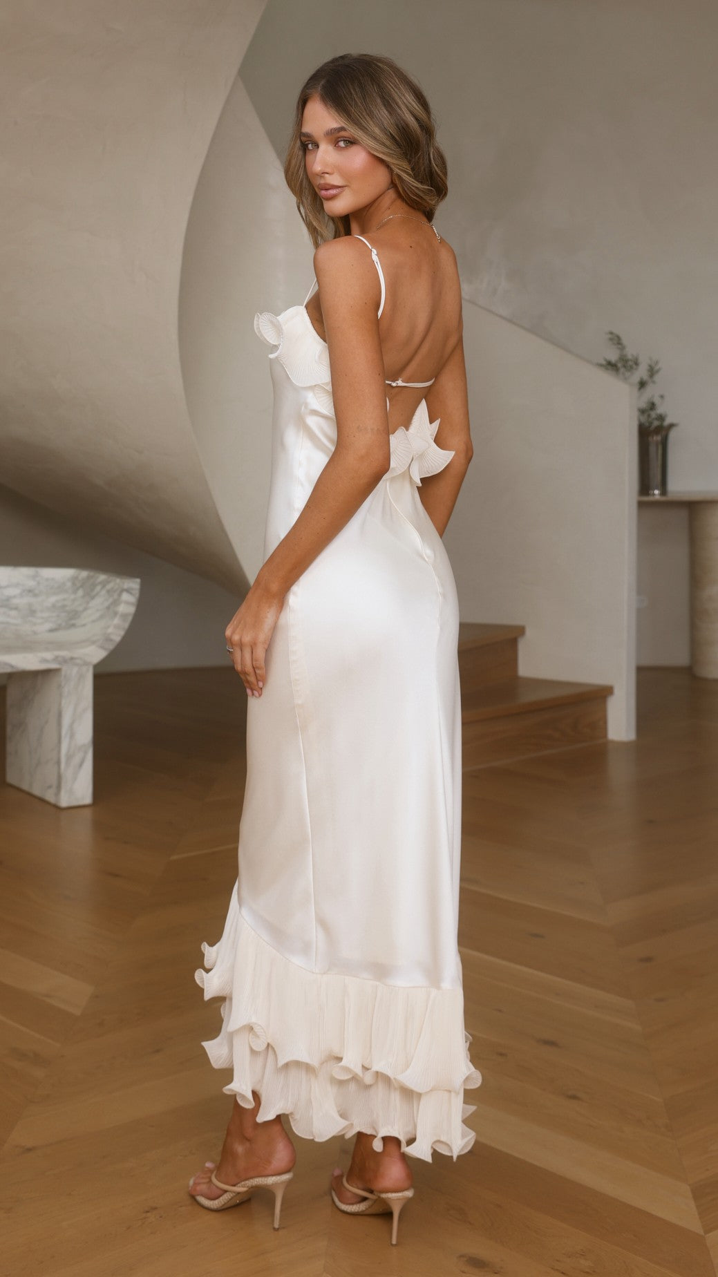 Eleanor Maxi Dress - Ivory