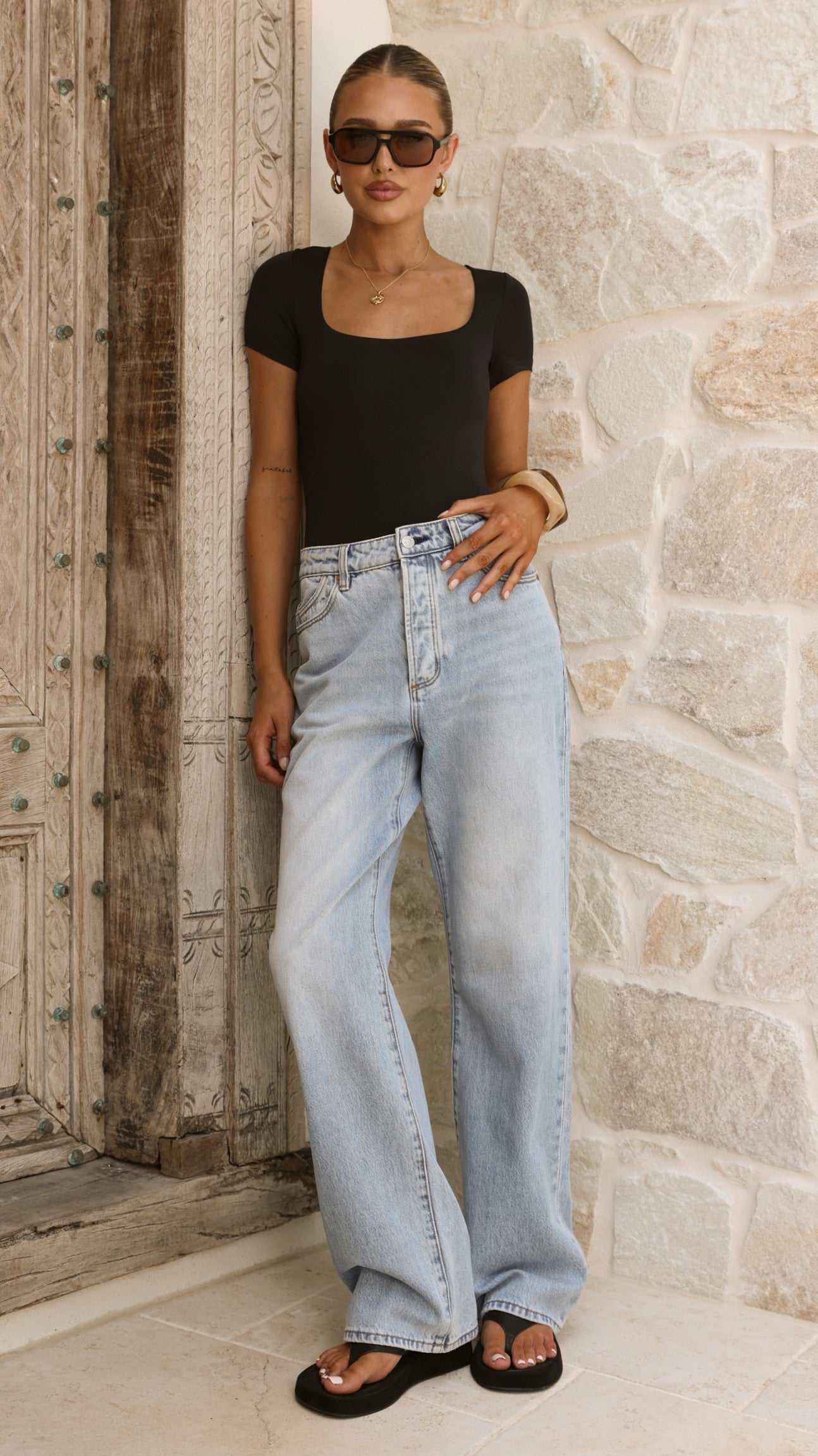 Jamelia Bodysuit - Black