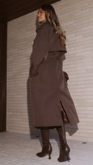 Deena Coat - Chocolate