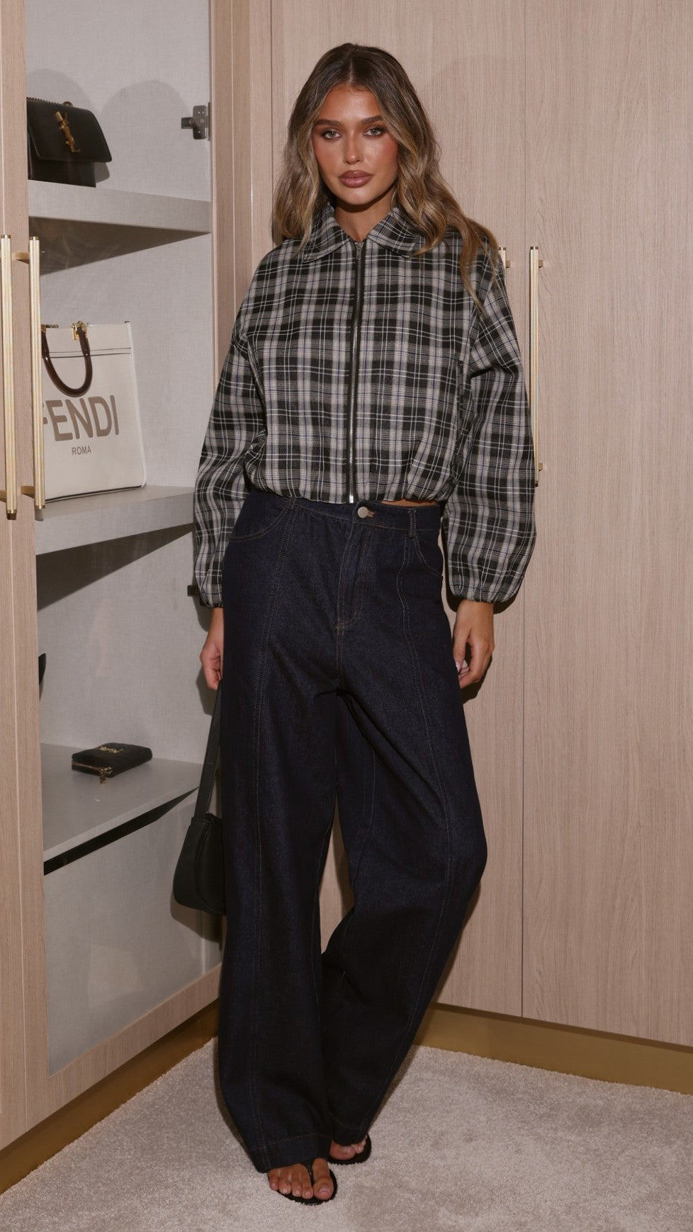 Georgie Barrel Jeans - Indigo