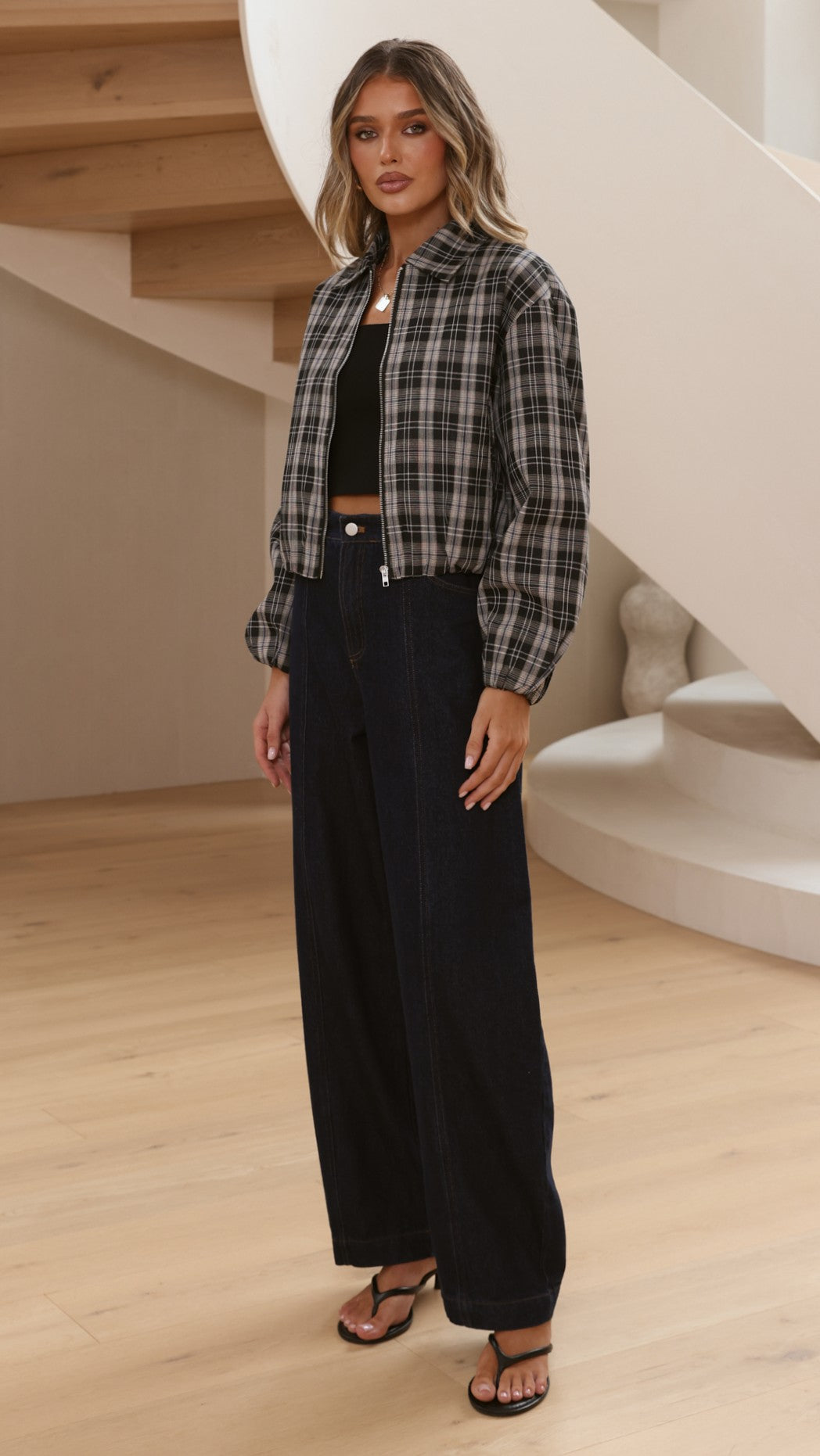 Georgie Barrel Jeans - Indigo
