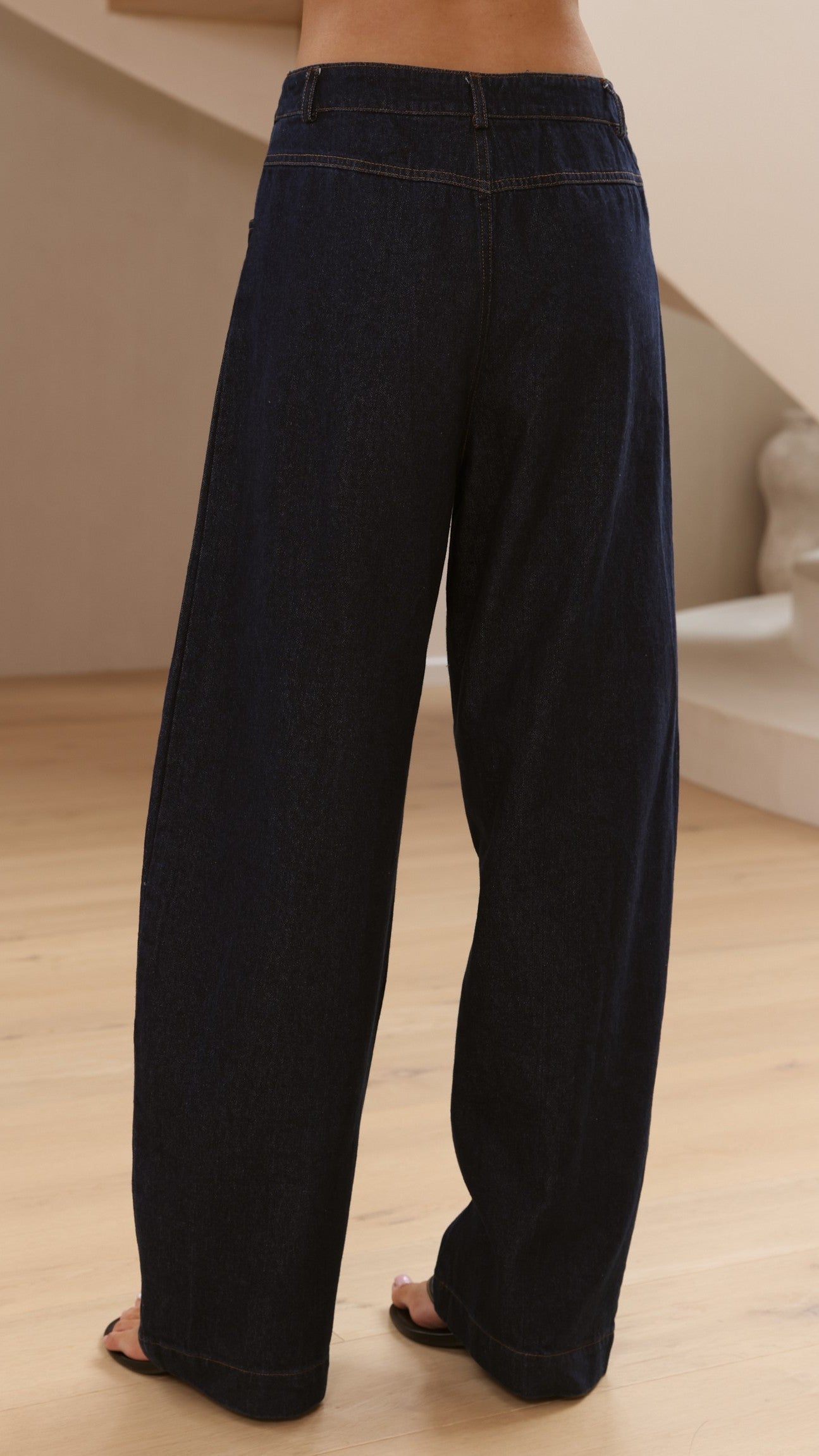 Georgie Barrel Jeans - Indigo