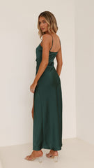 Ilana Maxi Dress - Emerald