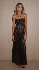 Elka Maxi Dress - Chocolate