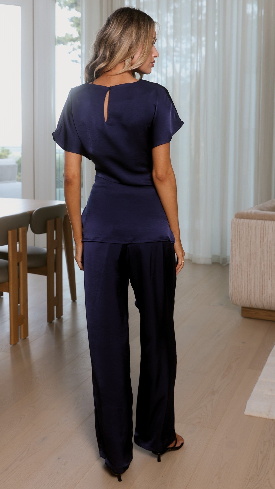 Florence Top - Navy
