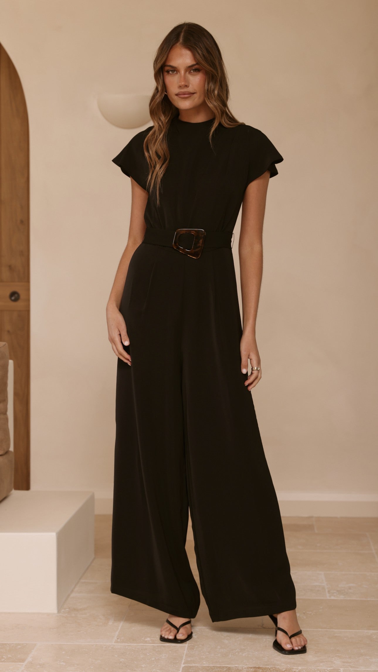 Demitra Jumpsuit - Black
