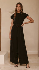 Demitra Jumpsuit - Black