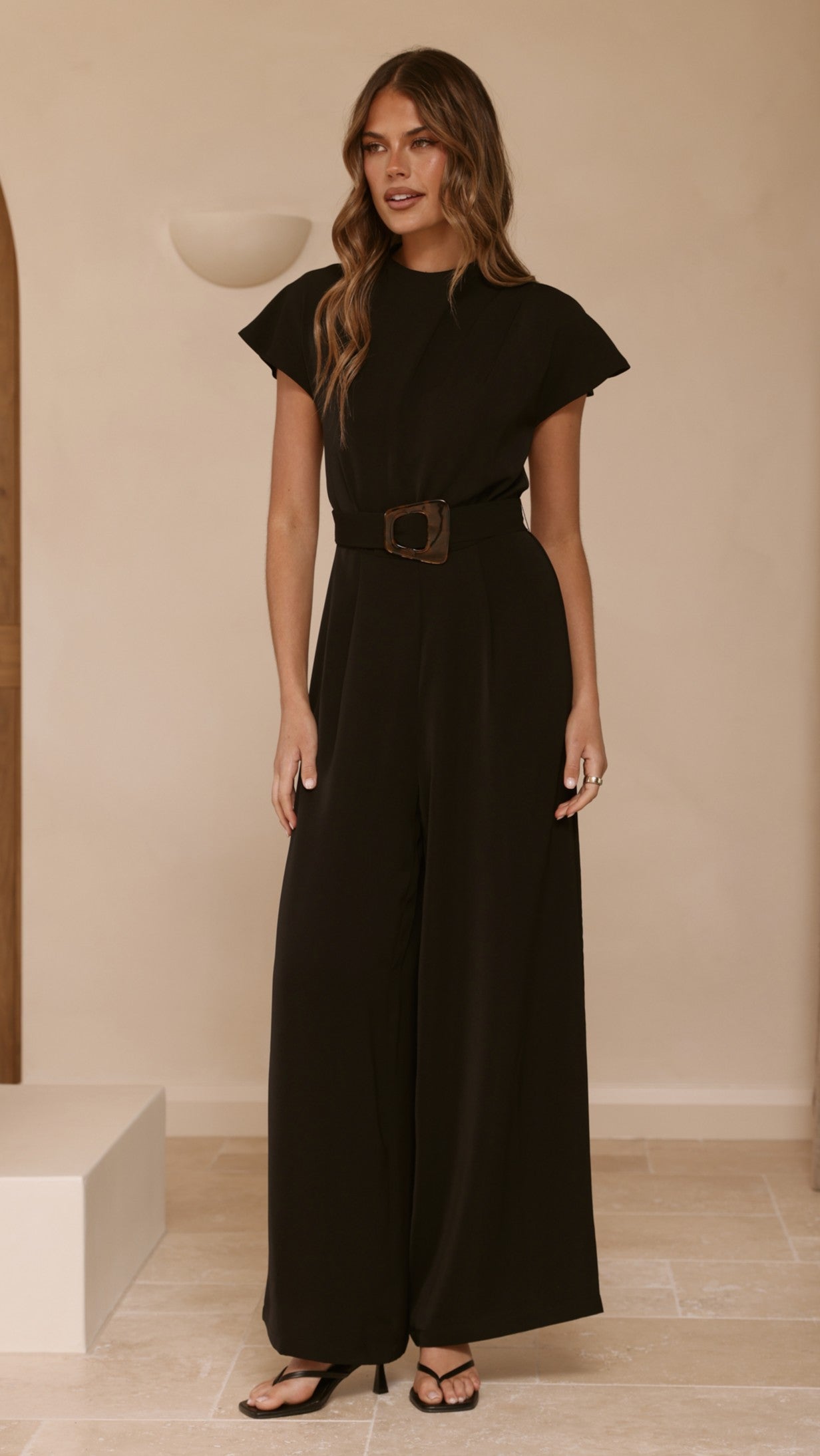 Demitra Jumpsuit - Black