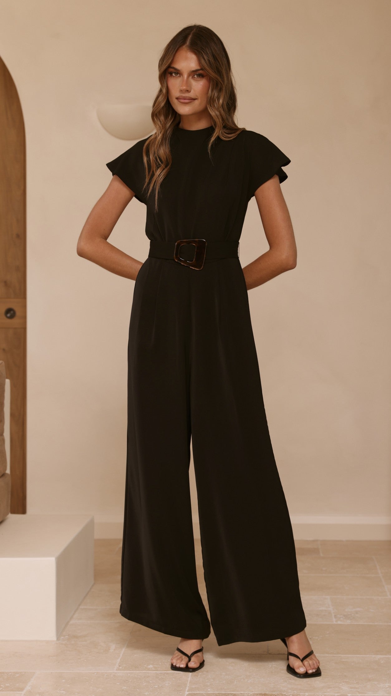 Demitra Jumpsuit - Black