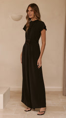 Demitra Jumpsuit - Black