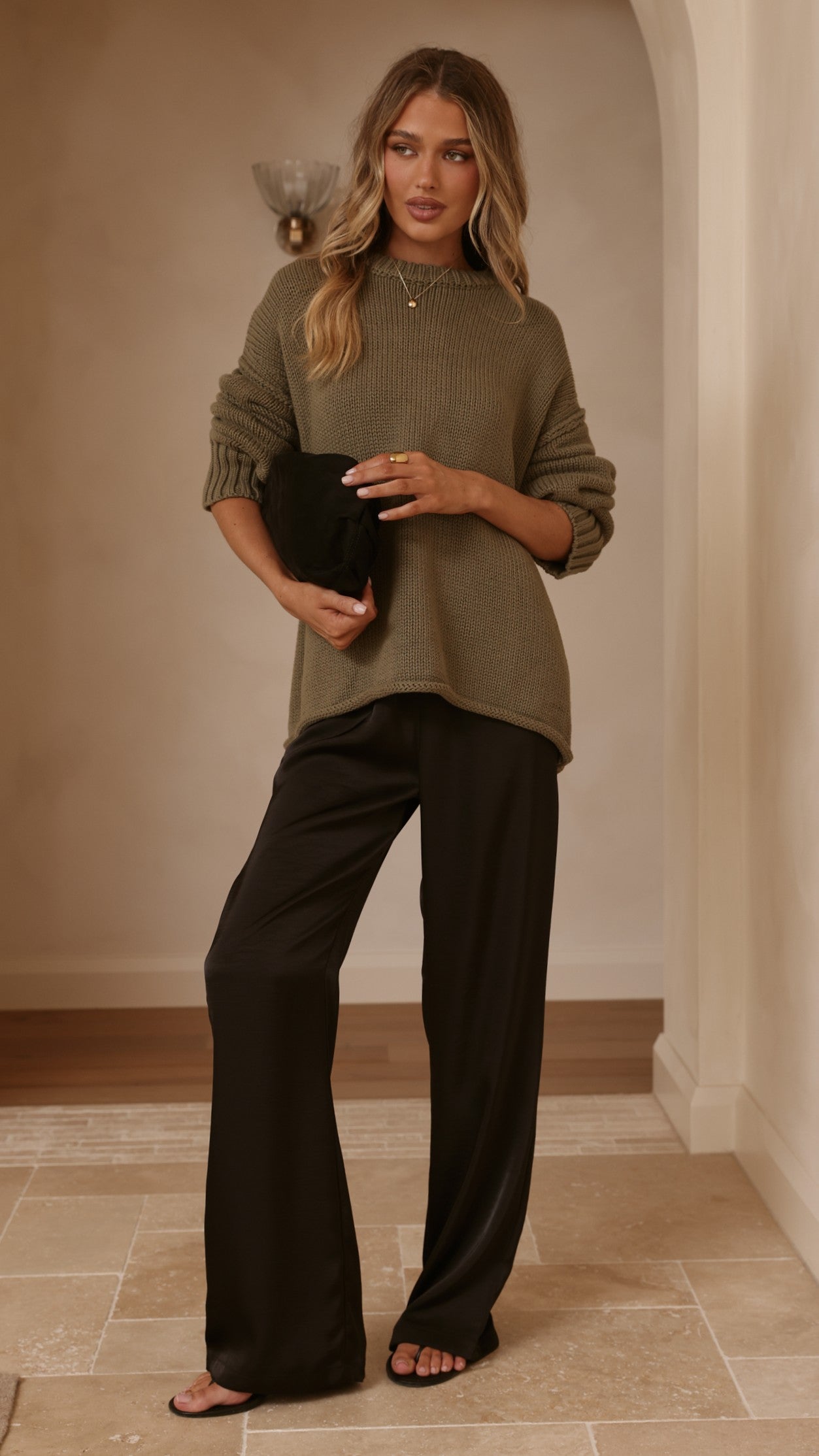 Jase Knit - Khaki