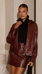 Jakoda Jacket - Burgundy