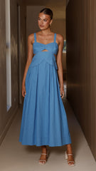 Harleigh Maxi Dress - Blue