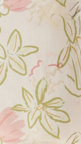 Elide Tie Top - Primavera Print
