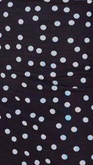 Janika Maxi Skirt - Black/White Polka Dot
