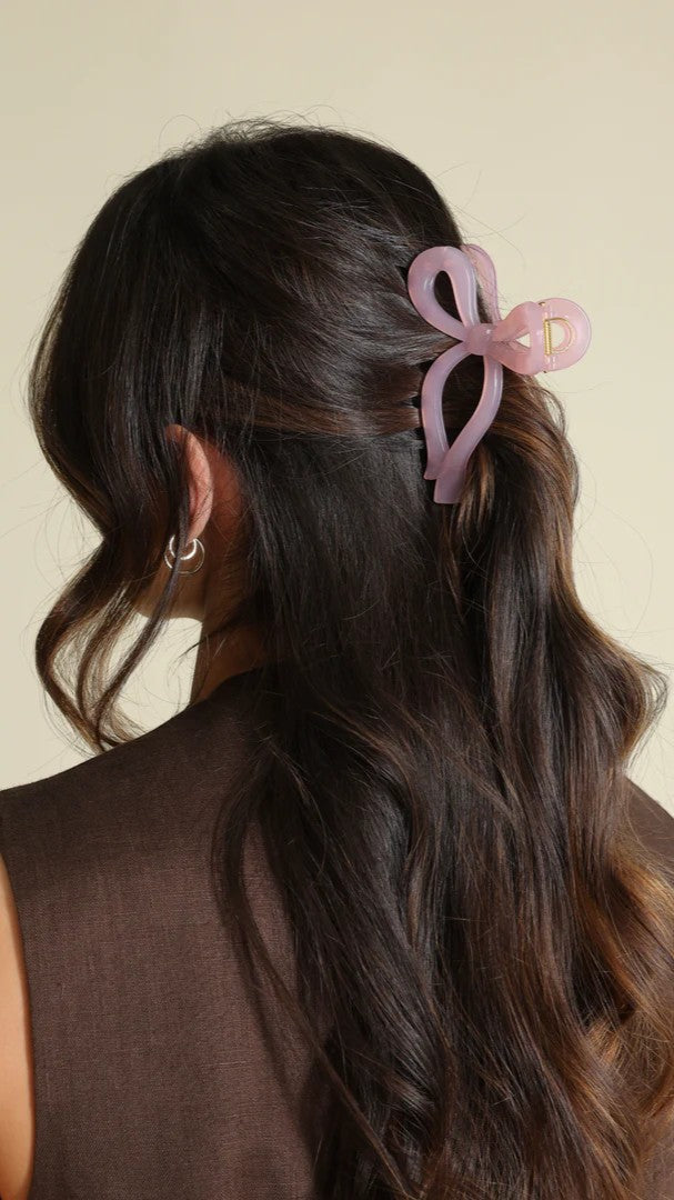 Delphie Hair Claw Set - Pink