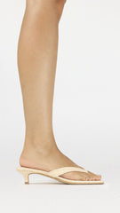 Heloise Heel - Natural Raffia