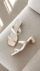 Iverson Heel - Bone Shine