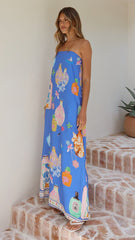 Elida Strapless Maxi Dress - Perfume Dreams
