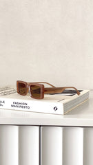 Danica Sunglasses - Latte