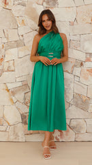 Hadas Maxi Dress - Green