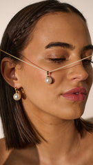 Classic Pearl 18K Gold Plated Necklace - Gold